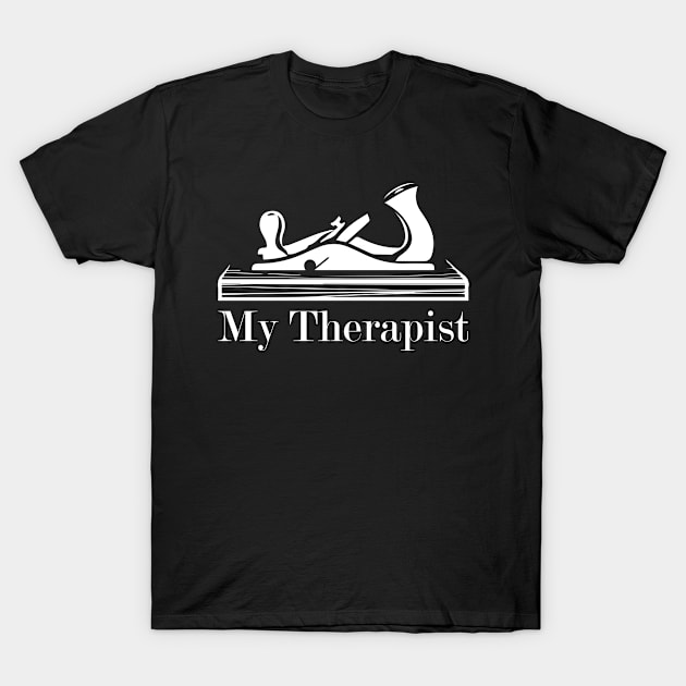 Carpenter Is my therapist T-Shirt by Tee-hub